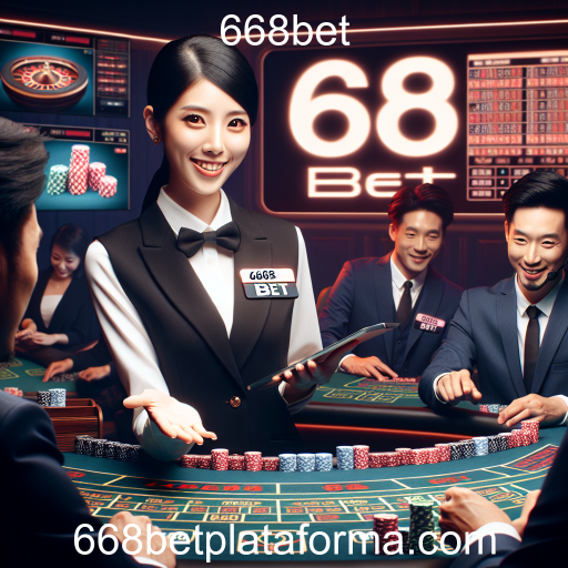 Cassino Ao Vivo na 668bet: A Experiência de Jogo que Transforma sua Casa em um Cassino
